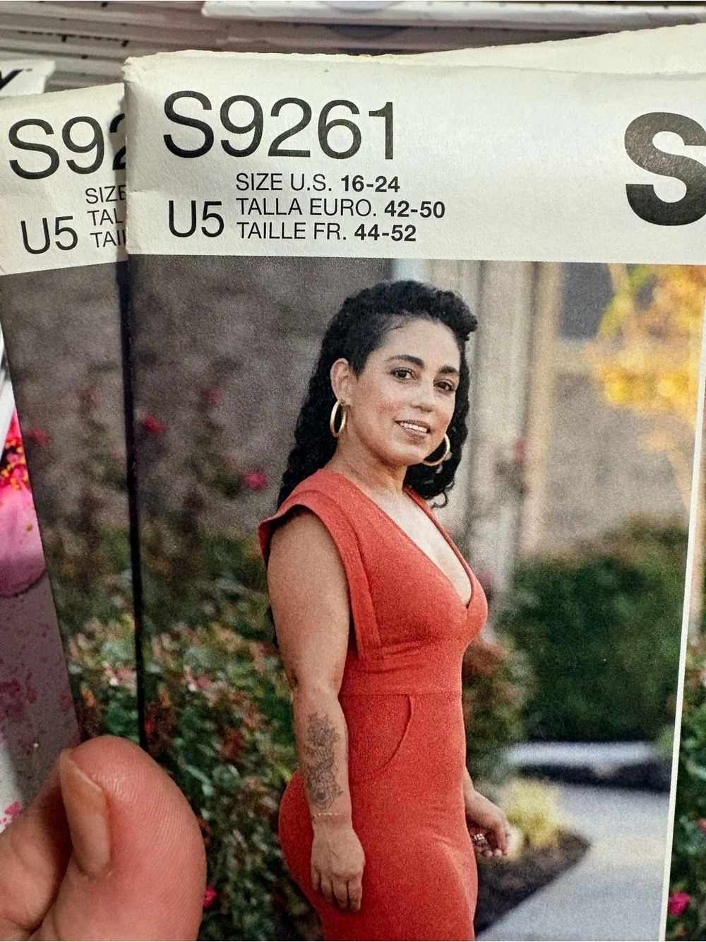 BN UNCUT SIMPLICITY 9261 U5 PLUS SIZE SEWING PATTERNS DRESS